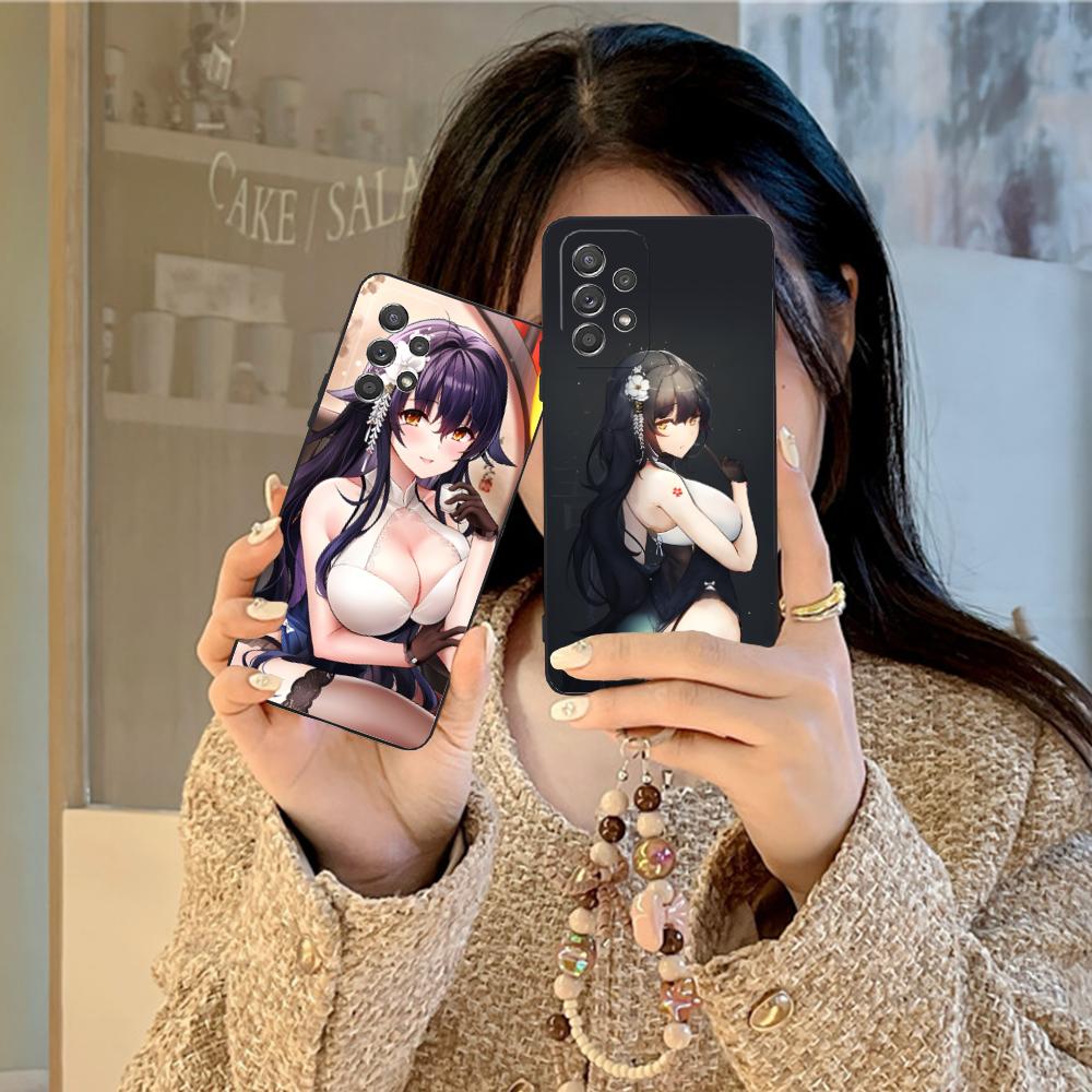 Azur Lane Azuma Mobile Phone Case for Samsung Galaxy A73 72 71 70 56 55 54 53 52 36 35 34 23 16 15 5G Colour Protective Cover