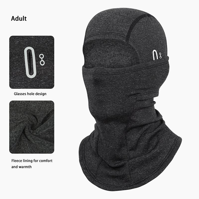 New Parent Child Cycling Beanies Men Women Winter Warmer Full Face Mask Cover Sports Thermal Mask Helmet Liner Ski Balaclava Cap