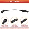 UXCELL 8 Pcs Spark Plug Wire Ignition Coil Cable No.12192064 for Cadillac CT5 V8 6.2L