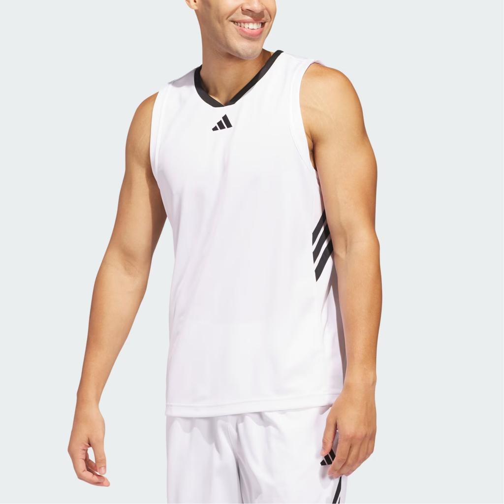 Adidas Legends Tank Top White/Black Men Streetwear JN4745