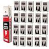Lames De Rasoir - FEATHER - Hi - Acier Inoxydable - Revêtement Platine - 100 Lames