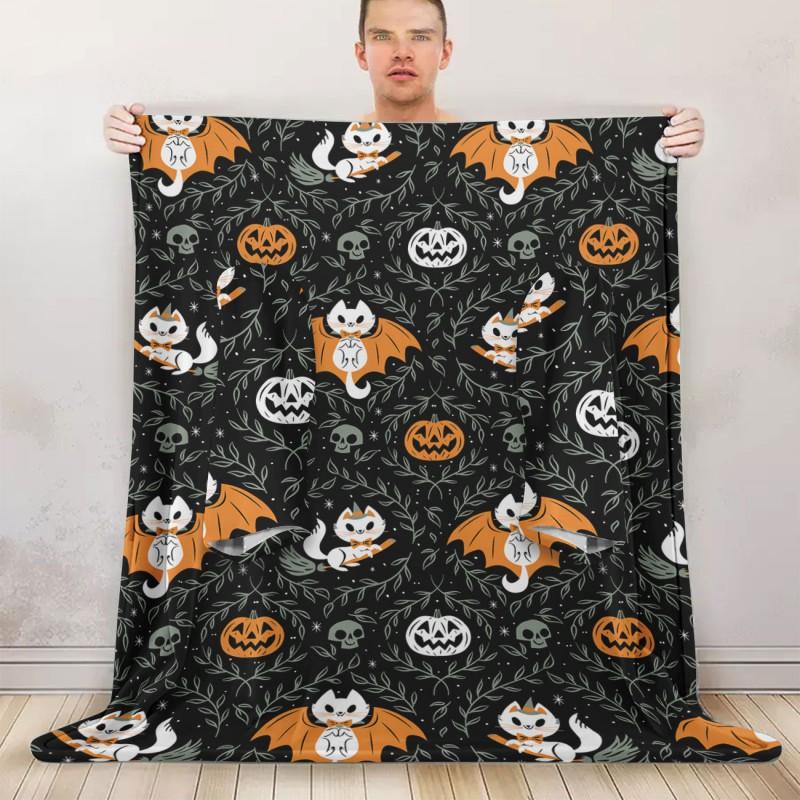 Fleece Wearable Blanket With Sleeves Cozy Hooded Throw Adults Winter Home Lounge Costume Party