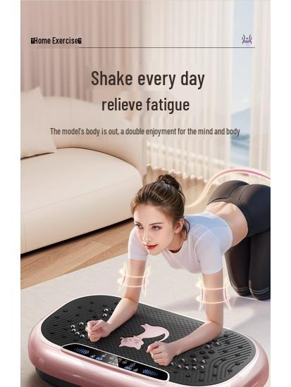Home Fat-Burning Rhythm Machine: Full-Body Shaker for Belly Slimming & Waist Reduction Exercise