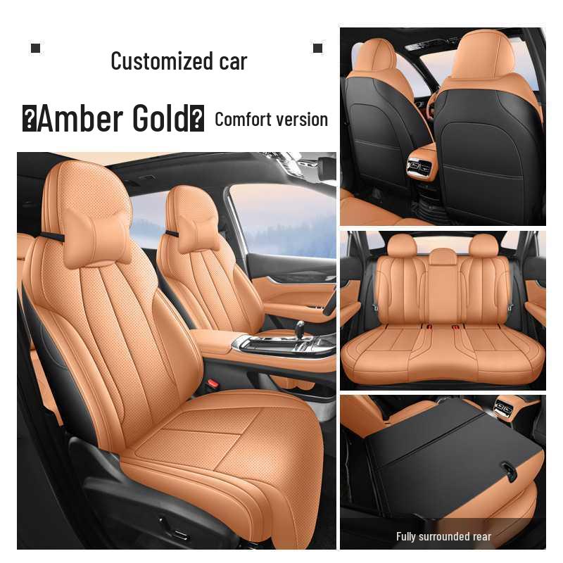 All-Season Seat Covers for Fourth-Generation Geely Boyue L - Full Coverage, Fits 25 Models
