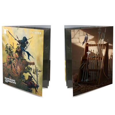 D&D Class Folio with Stickers (Fighter)