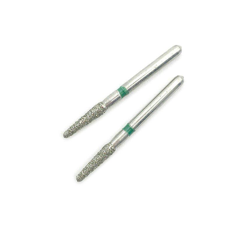 1 caixa de brocas de diamante dental para peça de mão de alta velocidade fg grosso 1.6mm TR-62C ferramentas de dentista