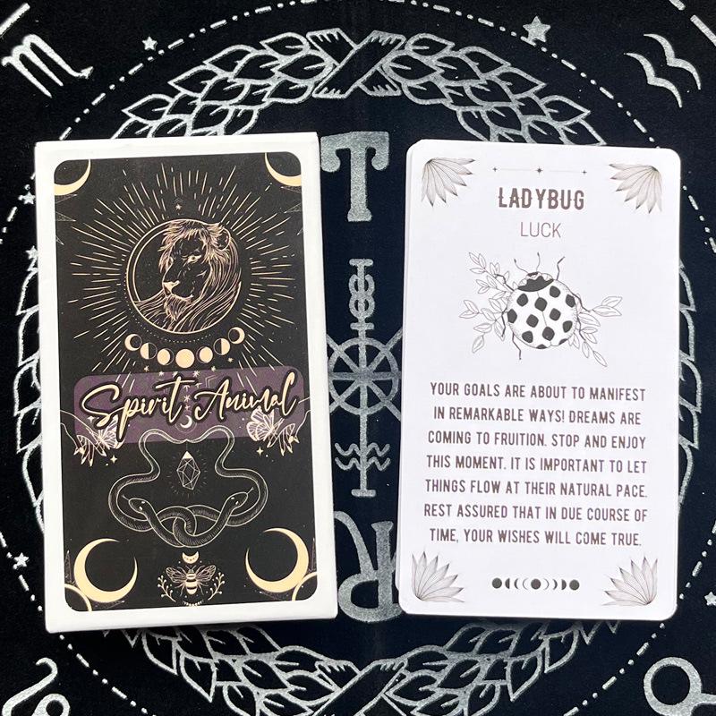 English Tarot Card Deck - 700 Card Oracle Board Game Set