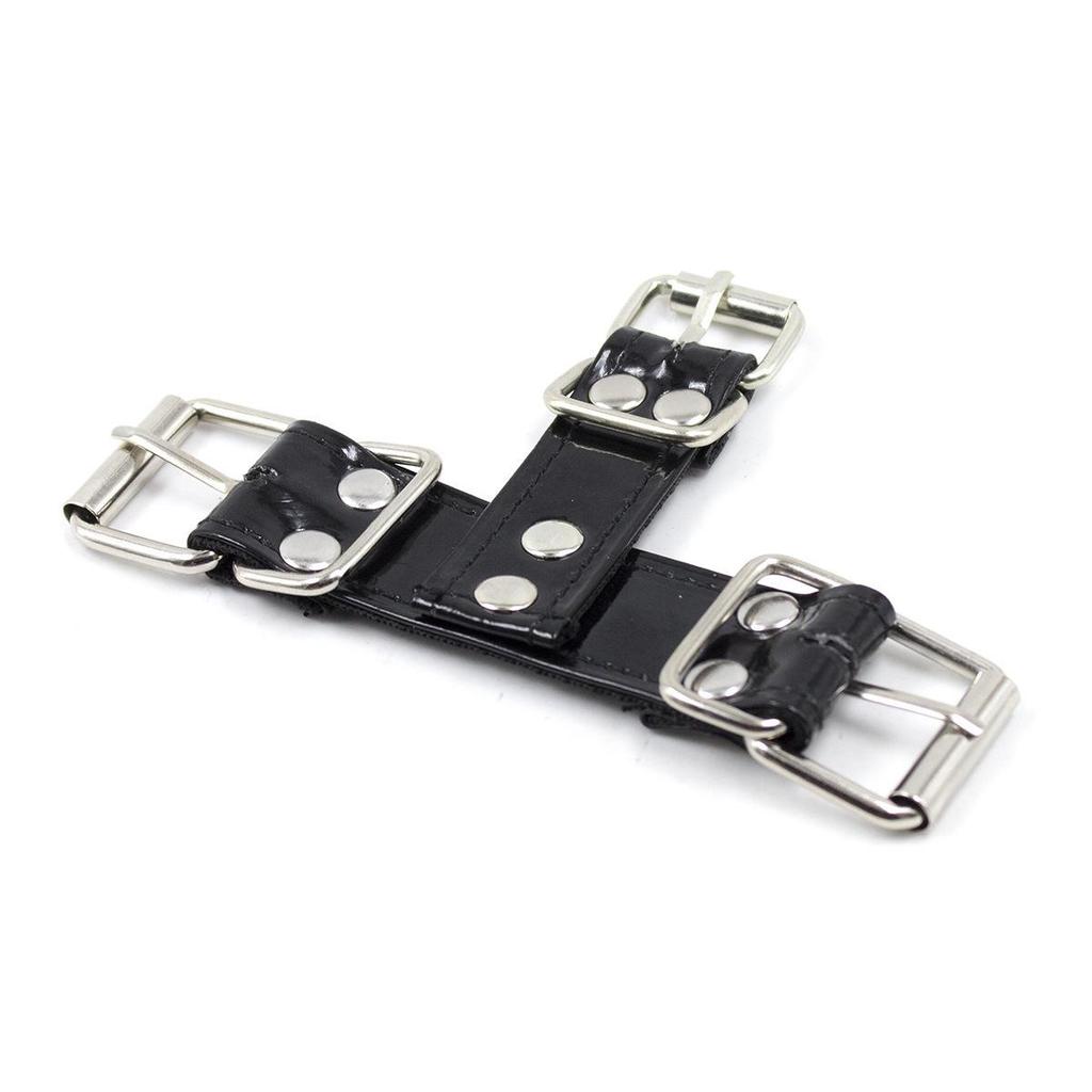 Adult Metal Nose Hook and Neck Collar Gag Restraint