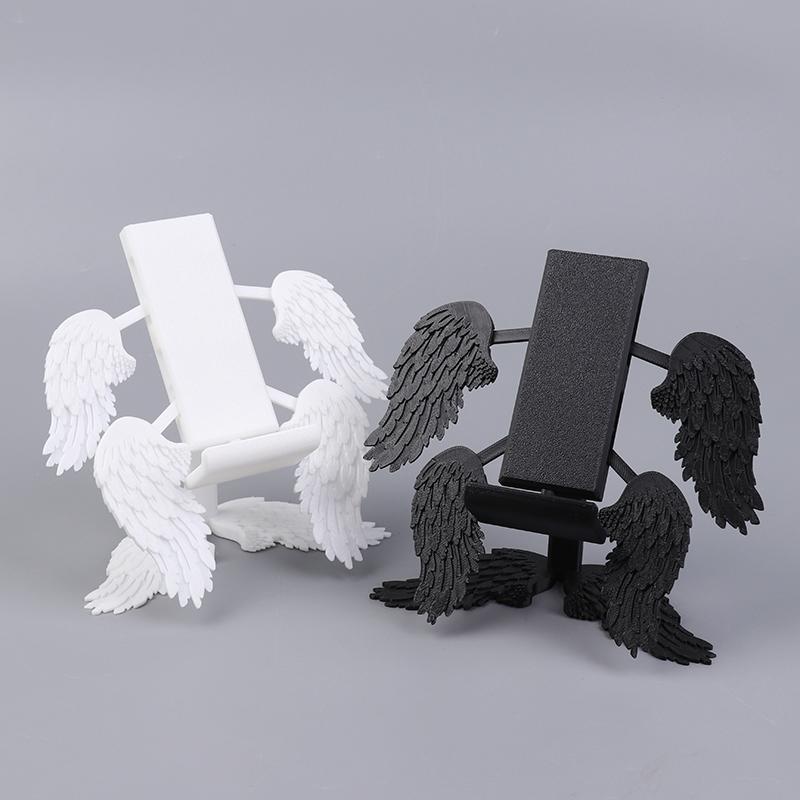 3D-printet Engel Bevægelig Mobiltelefonholder Engel Mobiltelefonholder