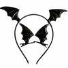 Creative Bat Wings Headband Gothic Dragon Devil Hair Clips Pins  Festival Props