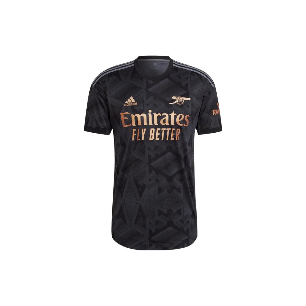 Adidas Arsenal 22/23 Away Authentic Jersey Black Men Streetwear H35901