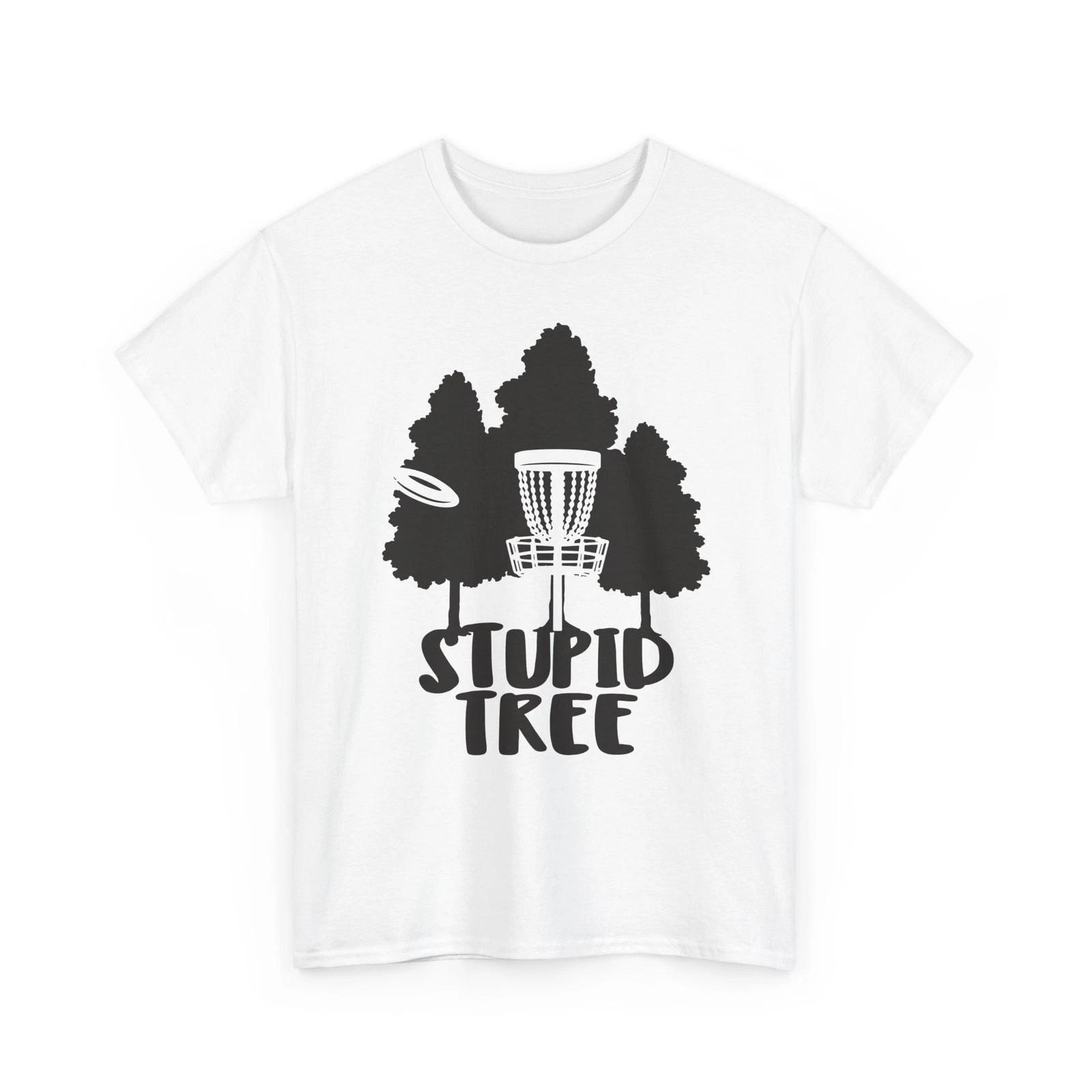 Disc Golfing T shirt, Stupid Tree Disc Golf Sports Lovers Shirt 3XL