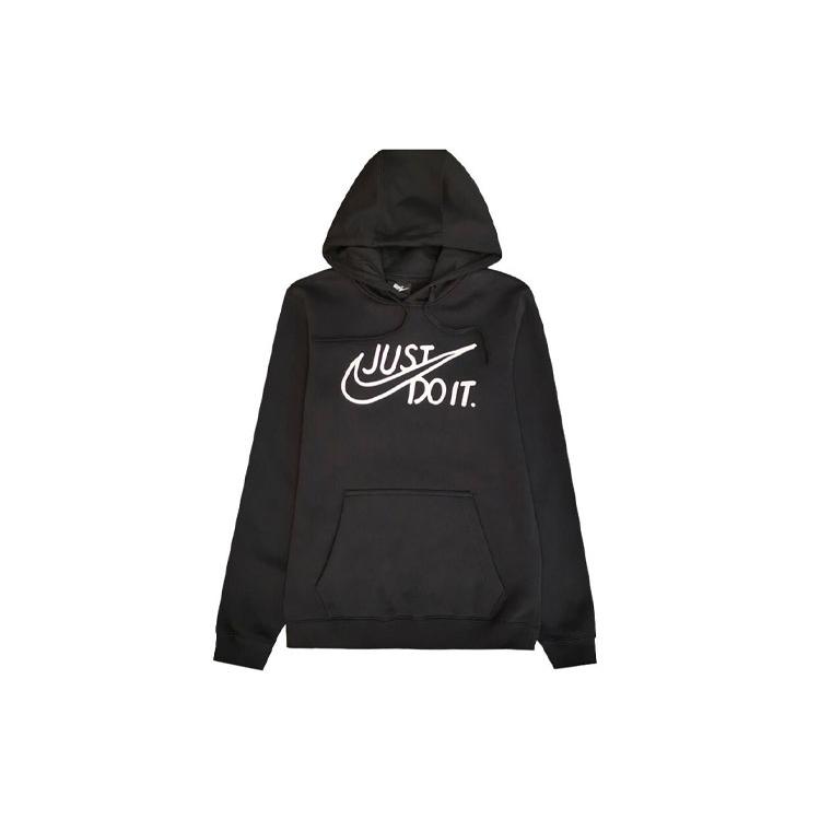 Nike Sweatshirts Men's Black Hooded Moderate Regular CU4532-010