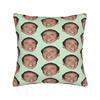 Cozy N-Nicolas Cage Headshot Pillow Cover  Comfy Cushion Cover Funny Pillow Case For Sofa Couch Bed Living Room