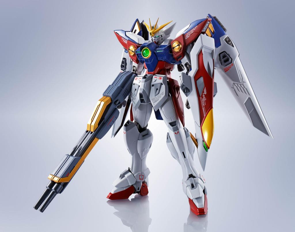 TAMASHII NATIONS METAL ROBOT SPIRITS New Mobile Suit Gundam Wing Wing Gundam Approximately and Action Figure [SIDE MS] Zero, 140mm, PVC, ABS, Die-cast