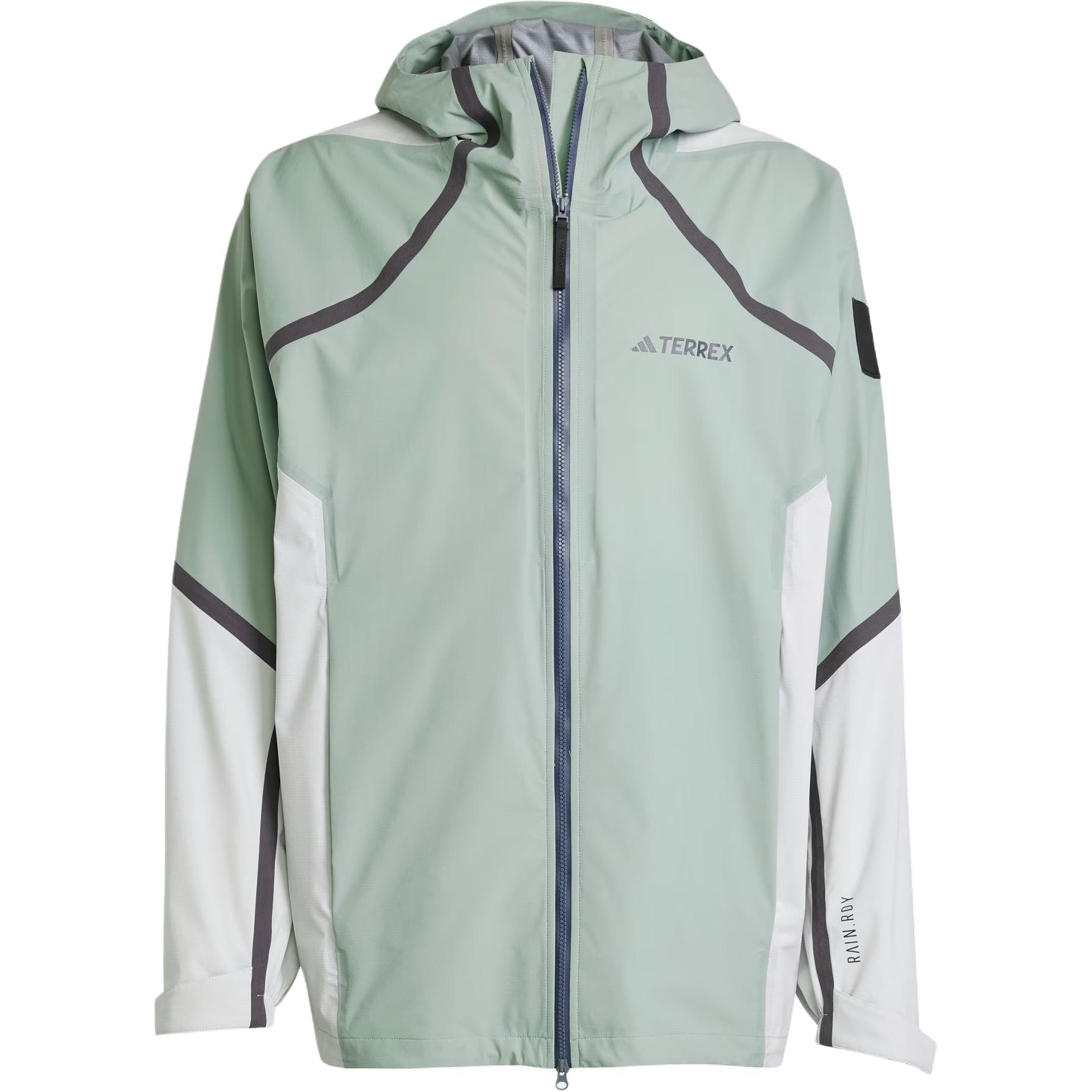 Куртка с капюшоном Adidas x National Geographic Rain.Rdy, с вставками JD5835 2XL