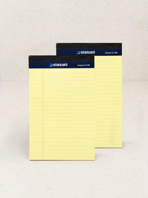 Classic A5 Yellow Legal Pad - 2 Pack