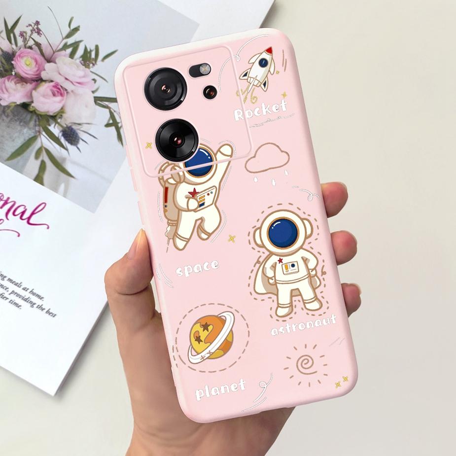 For Xiaomi 13T Pro Case Lovely Candy Painted Back Cover 6.67'' Soft Silicone Phone Case For Xiaomi Mi 13T Pro 13TPro Fundas Capa