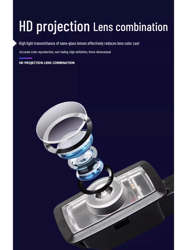 Equation Leopard Car Door Projection Light for Leopard 5/8, Titan 3 - Ambient Welcome Light.