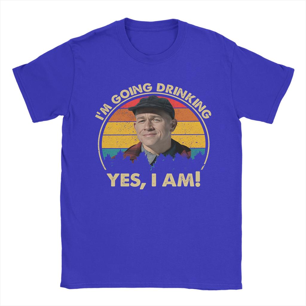 Charlie Hunnam Ed Gein Im Going Drinking Yes I Am Christmas Tee Shirt for Men Women Graphic Print T Shirts  100% Cotton Clothes