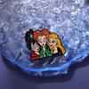Character Cartoon Eyecatching Alloy Brooch Pin With Vibrant Colors For Lovers Fashion
