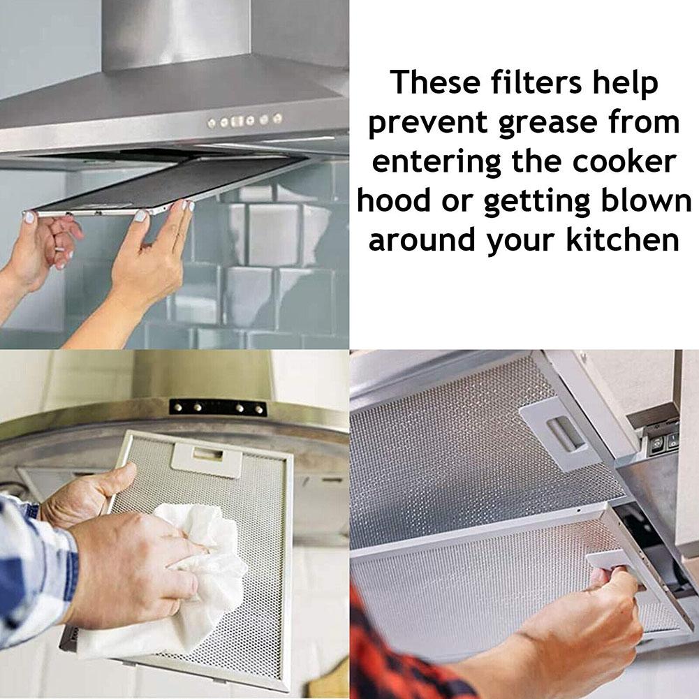 Extractor Vent Hood Filter Metal Mesh Silver Cooker