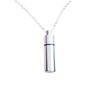 Waterproof Stainless Steel Memorial Pendant Necklace with Ashes for Memorials