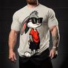 Men's 3D Printed T-Shirt Short Sleeve O-Neck Pullover Casual Top
