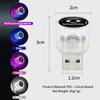Car USB LED Ambient Light Atmosphere Lamps Colorful Night Light Auto Interior For SsangYong Actyon Korando Rexton Kyron Rodius