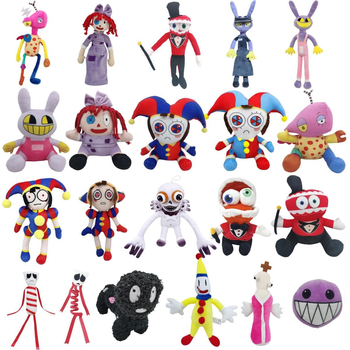 Bambola di peluche del Circo dei Numeri Magici