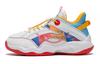 YOUNG Primary 2.5 Slip Resistant Abrasion Resistant Low Top Children's Basketball Shoes White Yellow Teenagers YKBS052-5