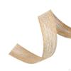 Jute Burlap Fabric Ribbon for Wedding,Party Wrapping and Home Gift Decor,10 Yards Each Roll, DIY
