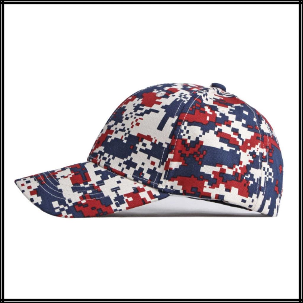Baseball Mosaic Digital CA871 [White Fang] Hat, Cap, Pattern, Pattern, Unisex, Stylish, Cool, Men's Cap, (Gray)