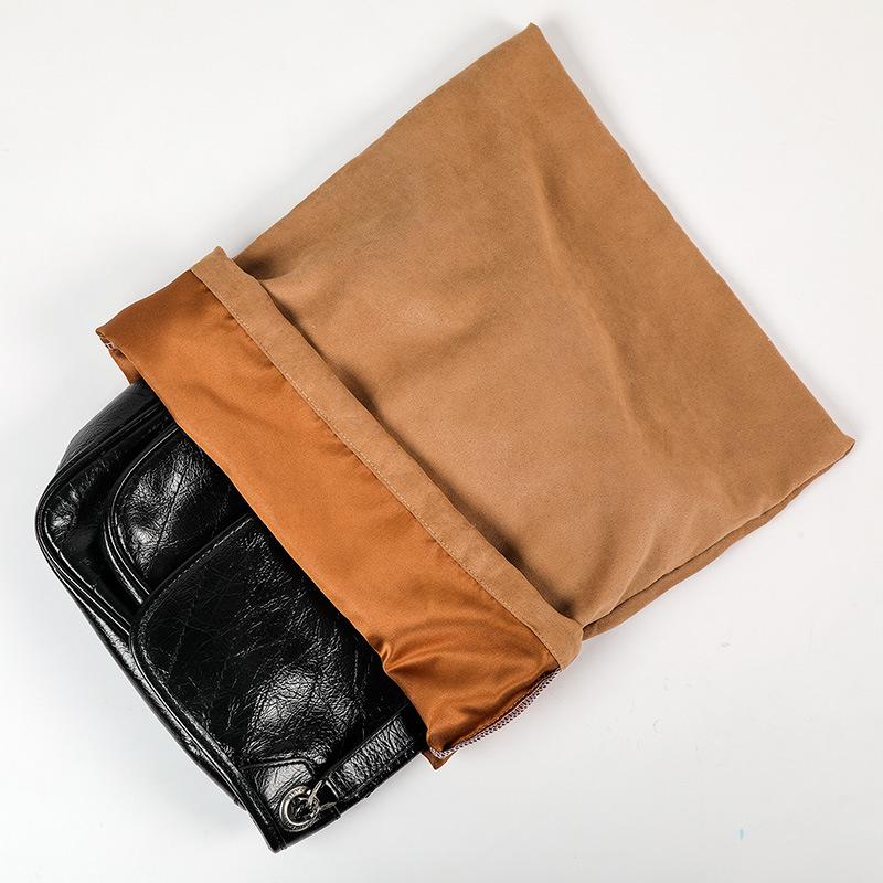 Luxury Velvet Logo-Printed Dust Bag for Bags, Shoes & Clothes with Drawstring Closure