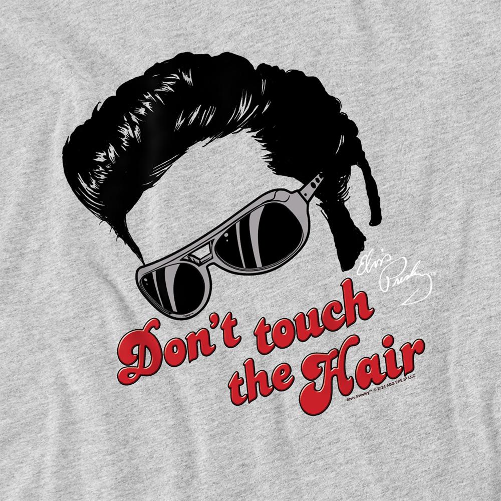 Elvis Presley Unisex Adult Dont Touch The Hair T-Shirt
