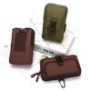 Doppellagige Handytaschen Nylonstoff Handytasche Herren Handytasche Gürtel Hüfttasche Outdoor