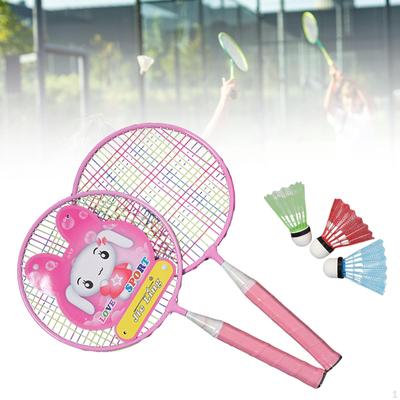 Badminton Racket for Children Shuttlecocks Indoor Outdoor Sport Game Comfortable Grip