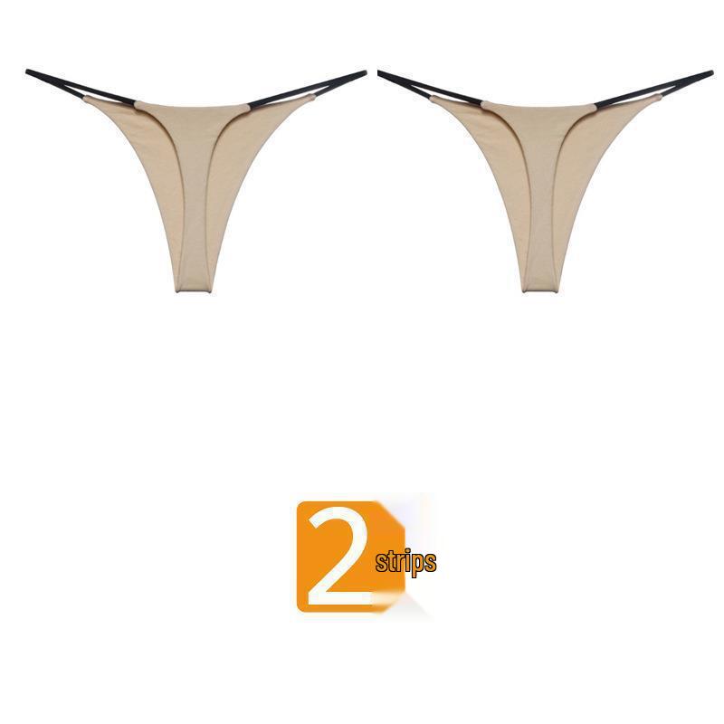 Women's Summer T-Back One-Piece Sexy Silk Yoga Underwear