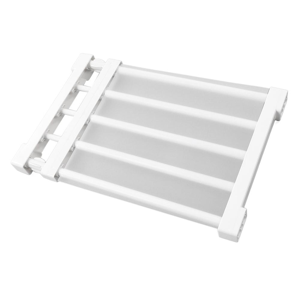 Schrank-Spannregal, erweiterbares, nagelfreies Schrankteiler-Aufbewahrungsregal für Kleiderschrank