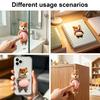 1 Pair 3D Belly Dog Anti-collision Sticker Anxiety Stress Relief Elastic Tummy Cartoon Puppy Decal Fat Belly Animal Buffer Sticker