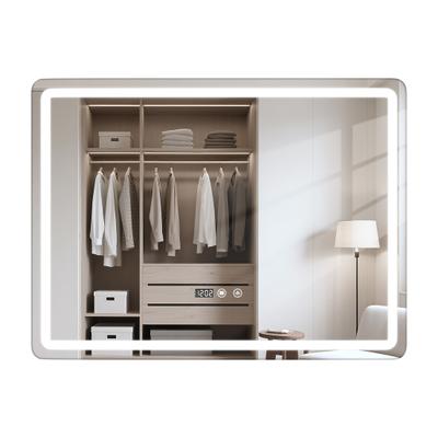 24" X 32" Bathroom Mirror with Lighting, LED Bathroom Mirror, Anti-Fog Wall Mirror with Touch Switch & Front And Back