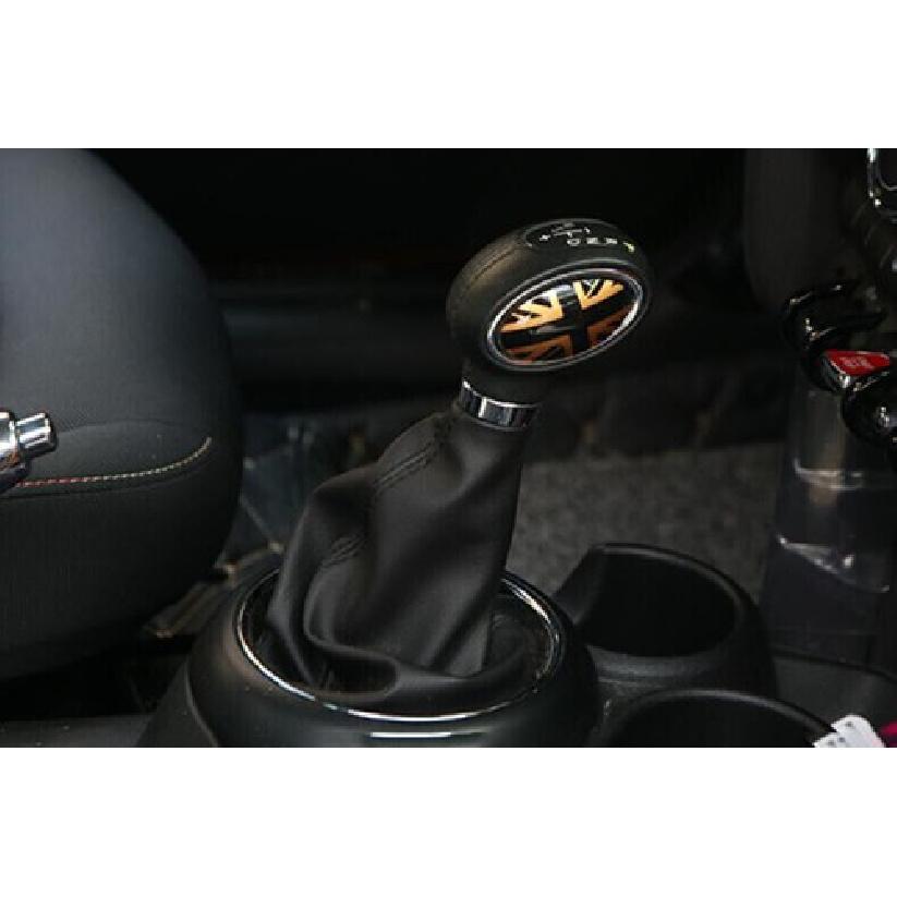 Countryman F60 Black Gold For Mini Cooper Cover Trim Inner Gear Shift Knob Decor