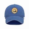 Unisex baseball cap trendy print mountain tree sun pattern daily casual peaked cap versatile outdoor travel hat