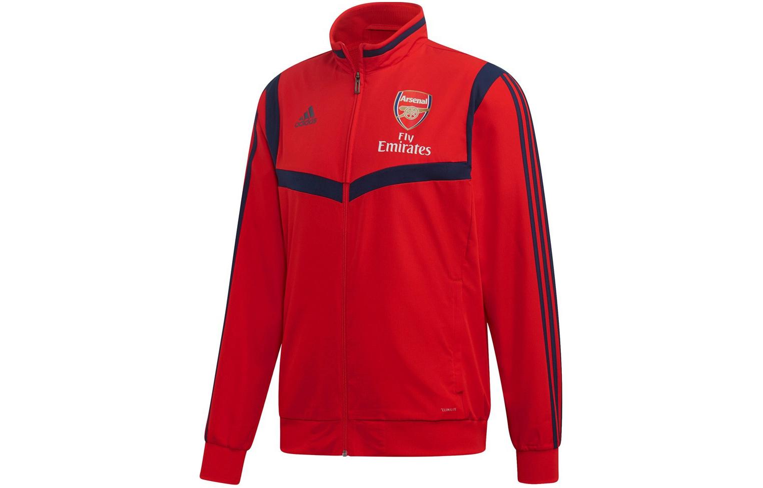 Adidas Jackets Men s Red Stand Collar Moderate Other EH5729 M