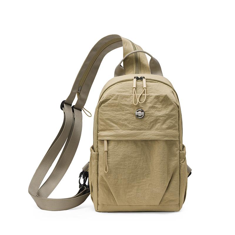 Multifunctional Backpack Women's Bag Large Capacity Travel Backpack Lightweight Chest Bag