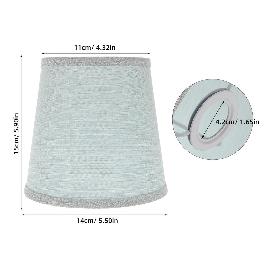 Fabric Lamp Shade for Floor Desk Table Bedside Lamps Soft Light Diffuser Warm Ambient Lighting Decorative Home Hotel Use