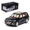 1/24 Scale X7 SUV Model Car Toy, Zinc Alloy Pull Back Toy Car with Sound and Light for Kids Boy Girl Gift