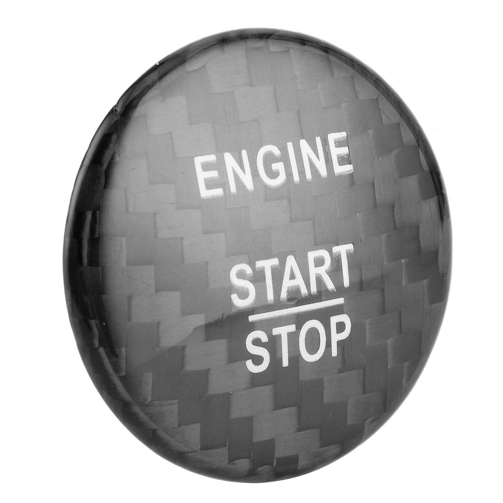 Carbon   Engine Start Stop Button Cover Trim Fit for   B C E S CLA   Class