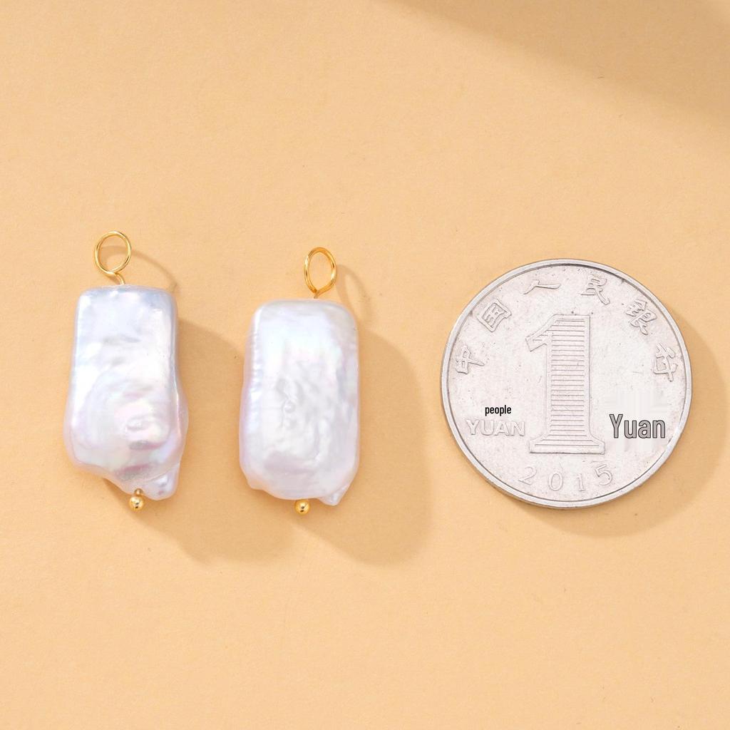 DIY přívěsek a náušnicové doplňky z ryzího stříbra s barokní perlou