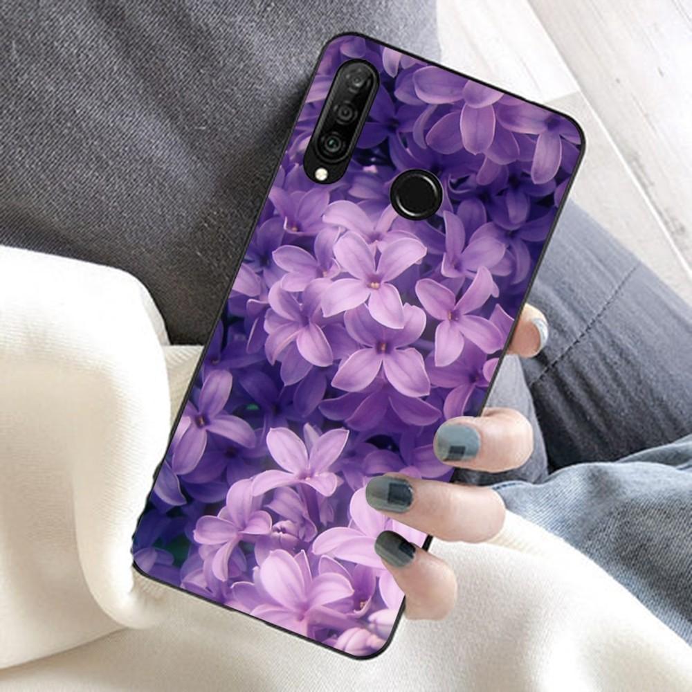 Infinity On Purple Flower Phone Case For Huawei Honor 10 Lite 9 20 7A Pro 9X Pro 30 Pro 50 Pro 60 Pro 70 Pro Plus